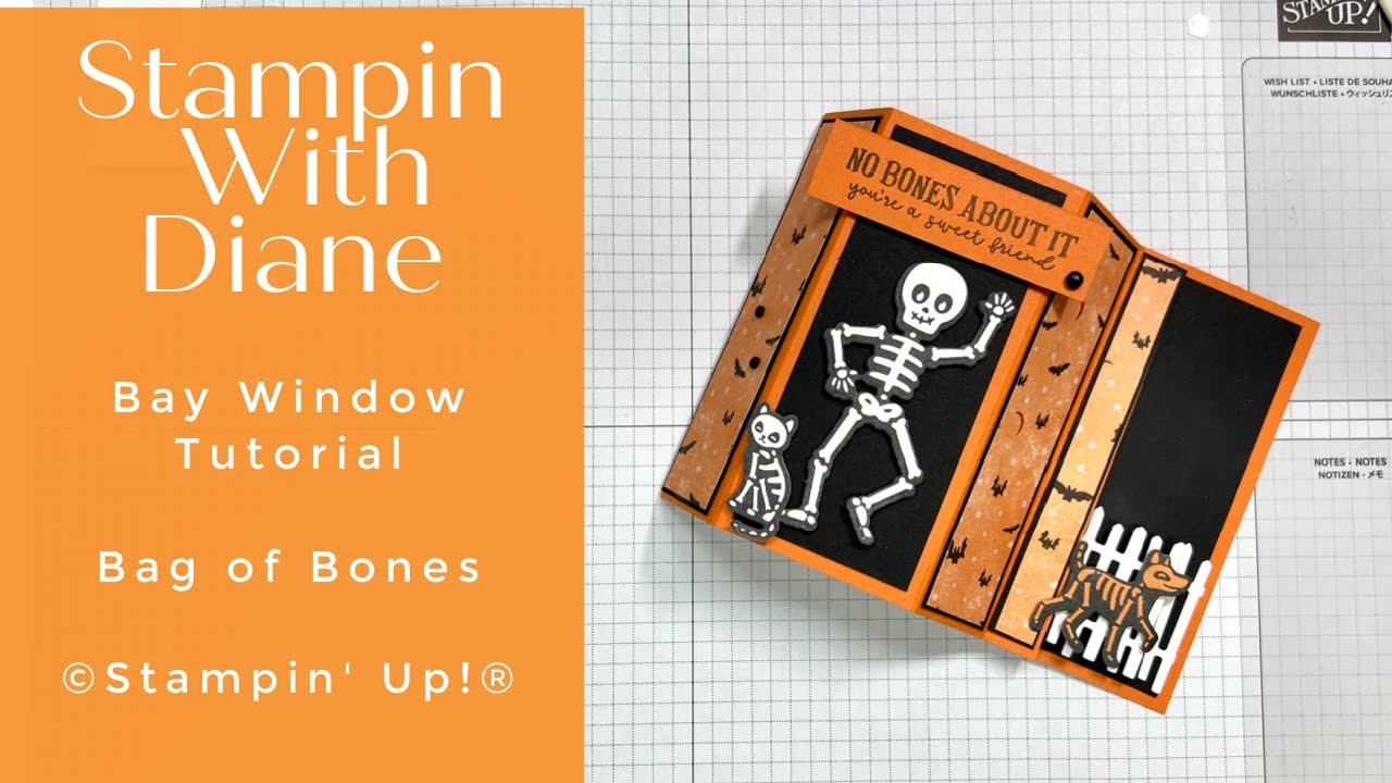 Bag of Bones Bay Window Card