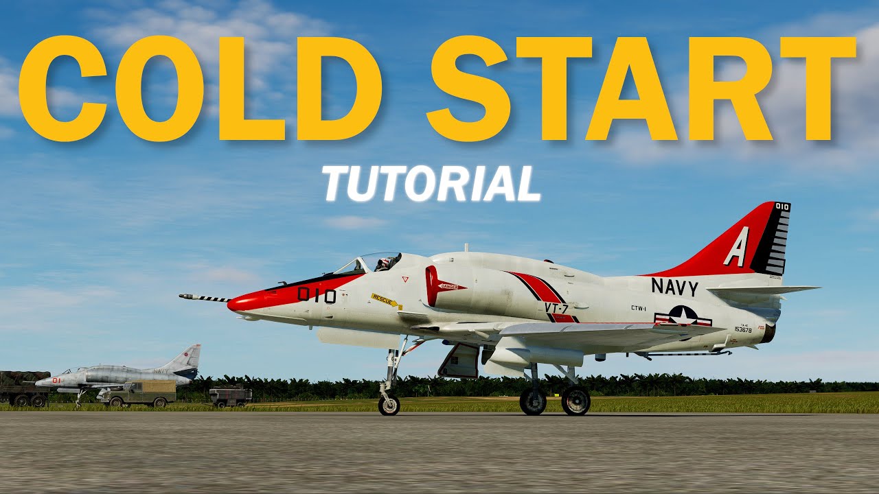 DCS A-4E Quick Cold Start Tutorial