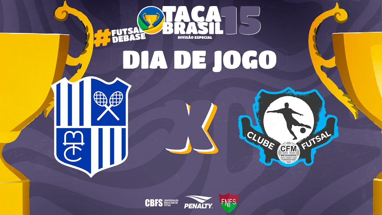 Ta&ccedil;a Brasil Sub15 Masc. Divis&atilde;o Especial | Minas T. C. x Medianeira | Quartas de Final | Ao Vivo