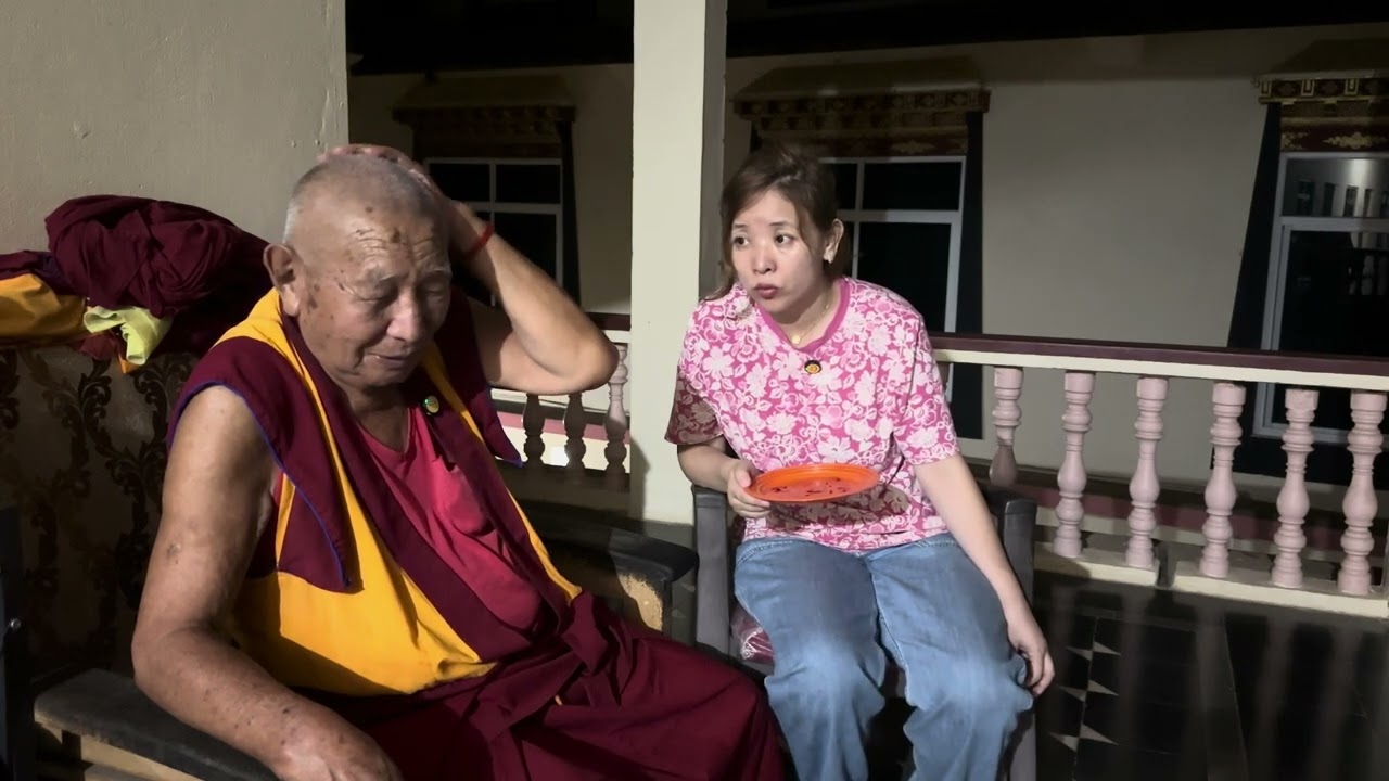 མི་ཚེའི་གཏམ་རྒྱུད།Geshi Tsetan Norbu lak recalling his life in Tibet.Story time