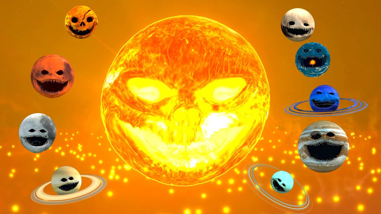 NEW THE SUN WAKES UP VS ALL PLANETS WAKE UP FAMILY In Garry's Mod!