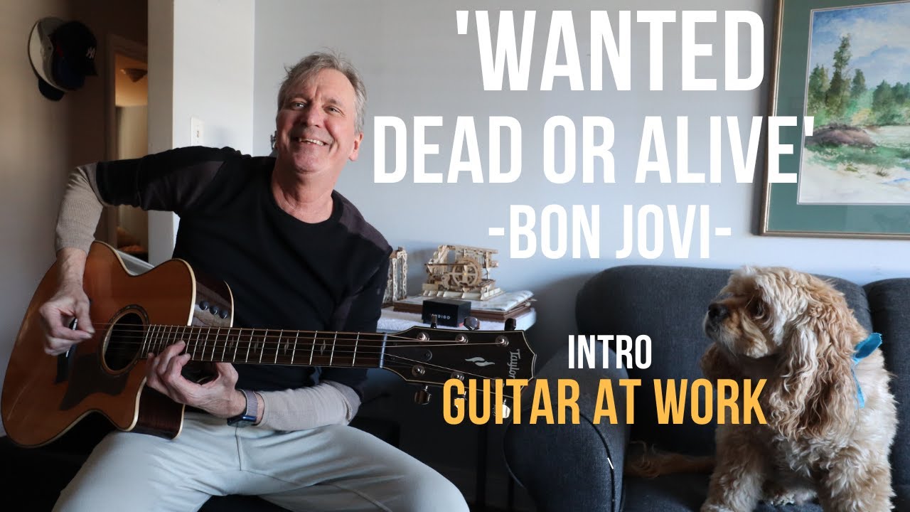 How to play 'Wanted Dead Or Alive' (Intro) Bon Jovi
