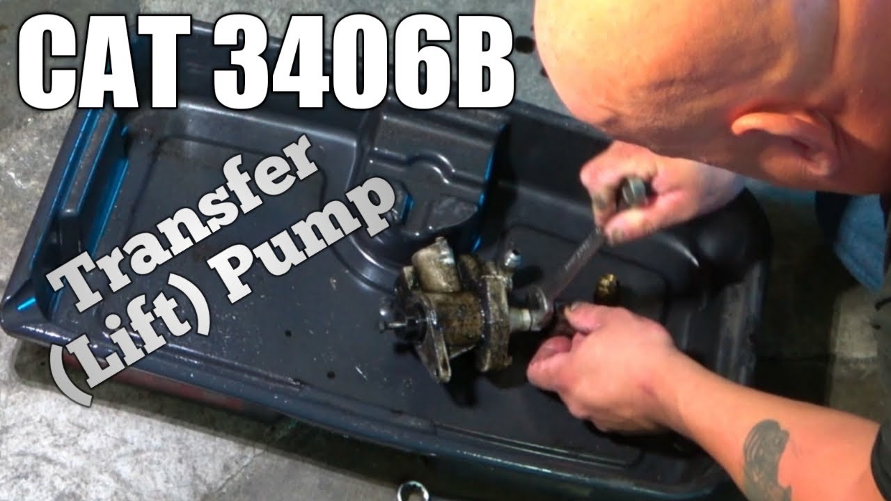Caterpillar Fuel Transfer Pump Removal