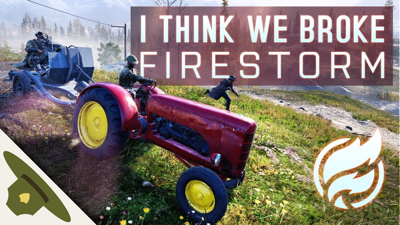 Battlefield 5 Firestorm Funny Moments: I think we broke it | RangerDave