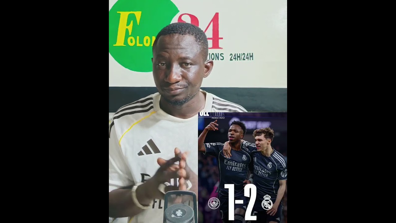 👑 Real Madrid renverse Manchester City : victoire au mental 2-1 ! 🔥