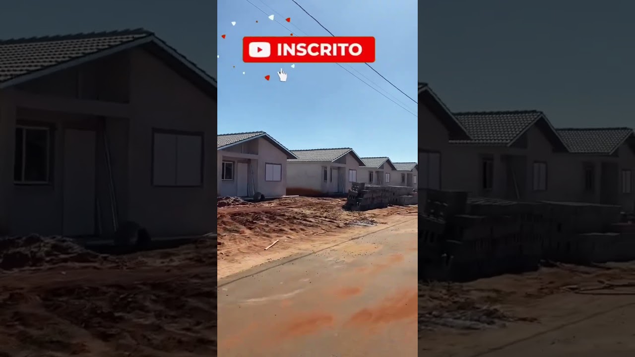 CASAS POPULARES FASE DE ACABAMENTO ✅ #architecture #arquitetura #construction #constru&ccedil;&atilde;ocivil