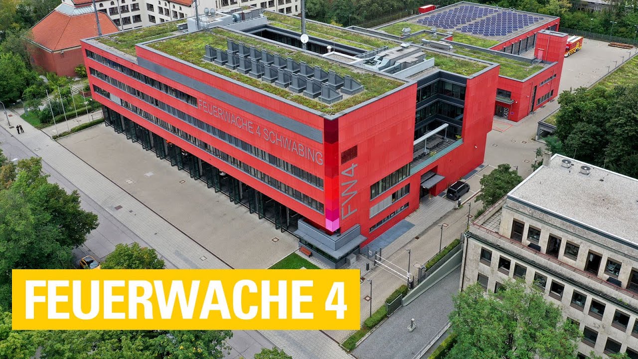 Die Feuerwache 4 – Das sind die Wachen der Feuerwehr München