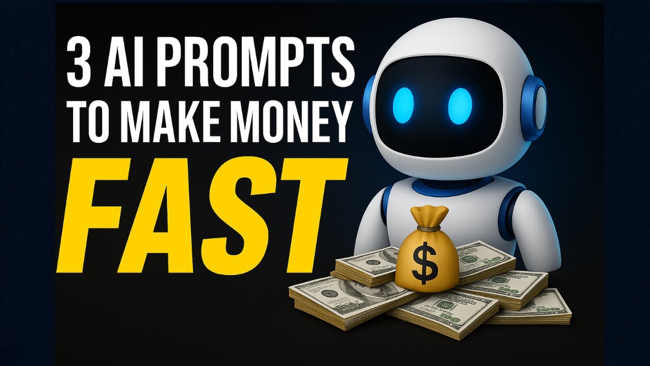 💸 3 AI Prompts to Make Money FAST (No Skills!)