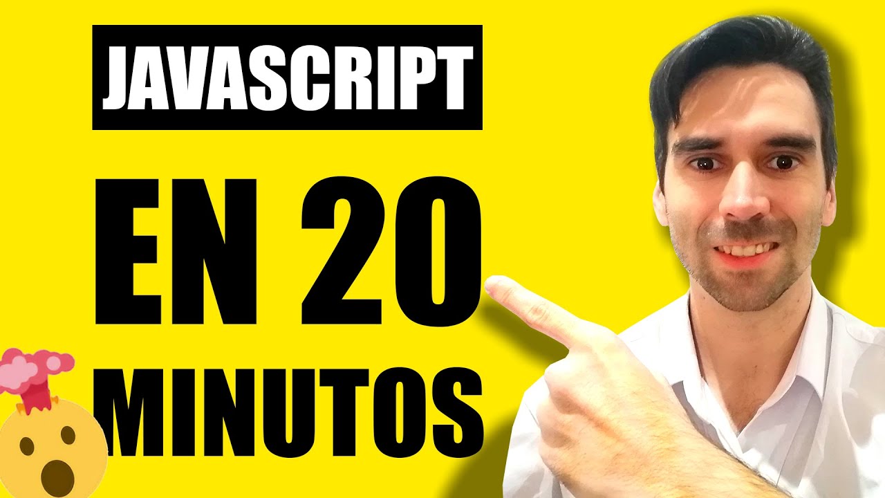 Aprende JAVSCRIPT en 20 MINUTOS (más o menos) 📖