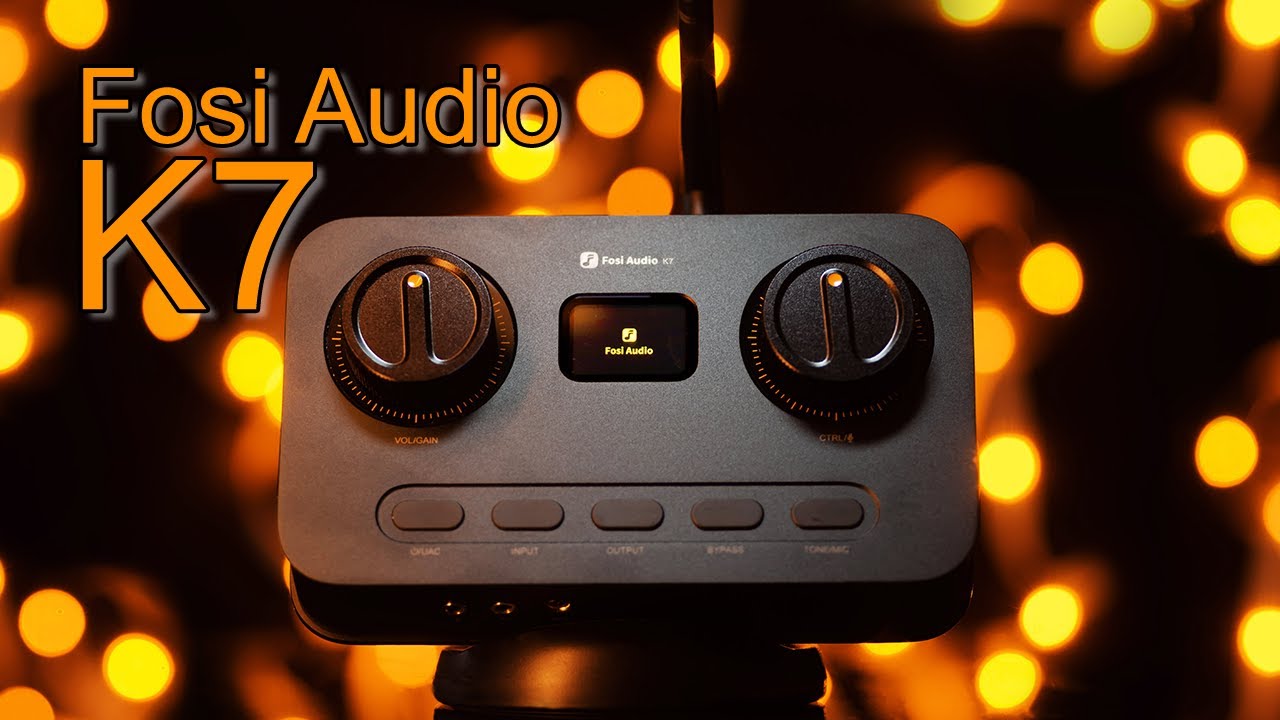Обзор Fosi Audio K7: игровой усилитель для наушников + ЦАП 4 GAMERZ