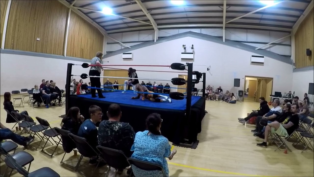 BWF British Wrestling Federation Reece Lightning vs Kid Rothrock at Ryhill Barnsley Wakefield