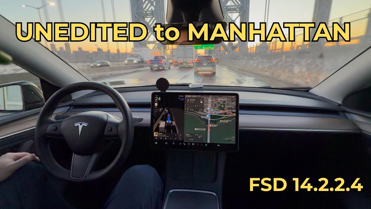 Rockland County → Manhattan (GW Bridge) | FSD 14.2.2.4 — 100% Unedited