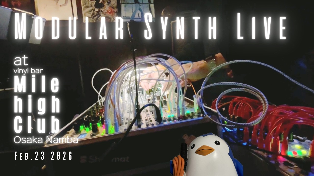 Modular Synth Live #5 at Vinyl Bar 