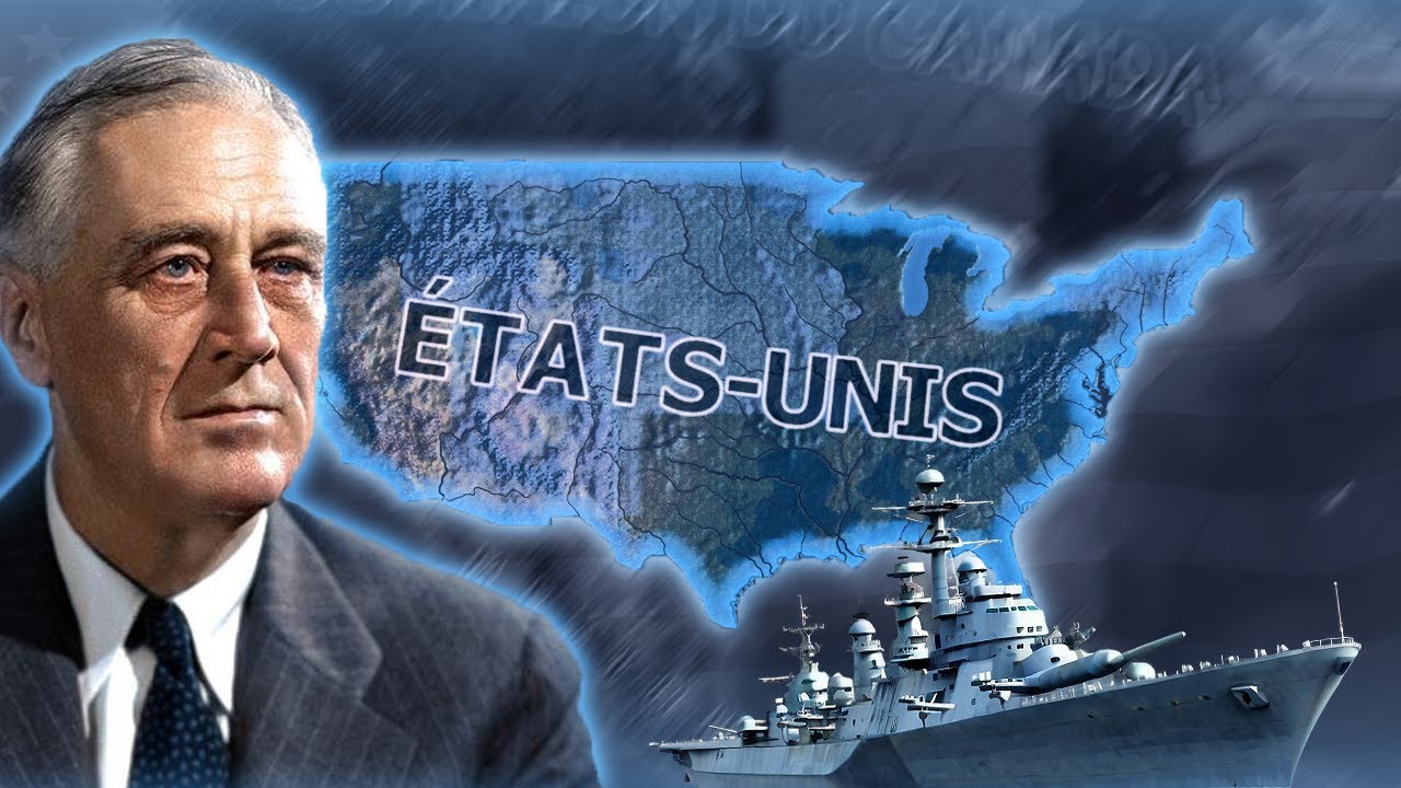 HOI4 FR: Tuto complet sur le Gameplay USA en 2024 !! 😍💪