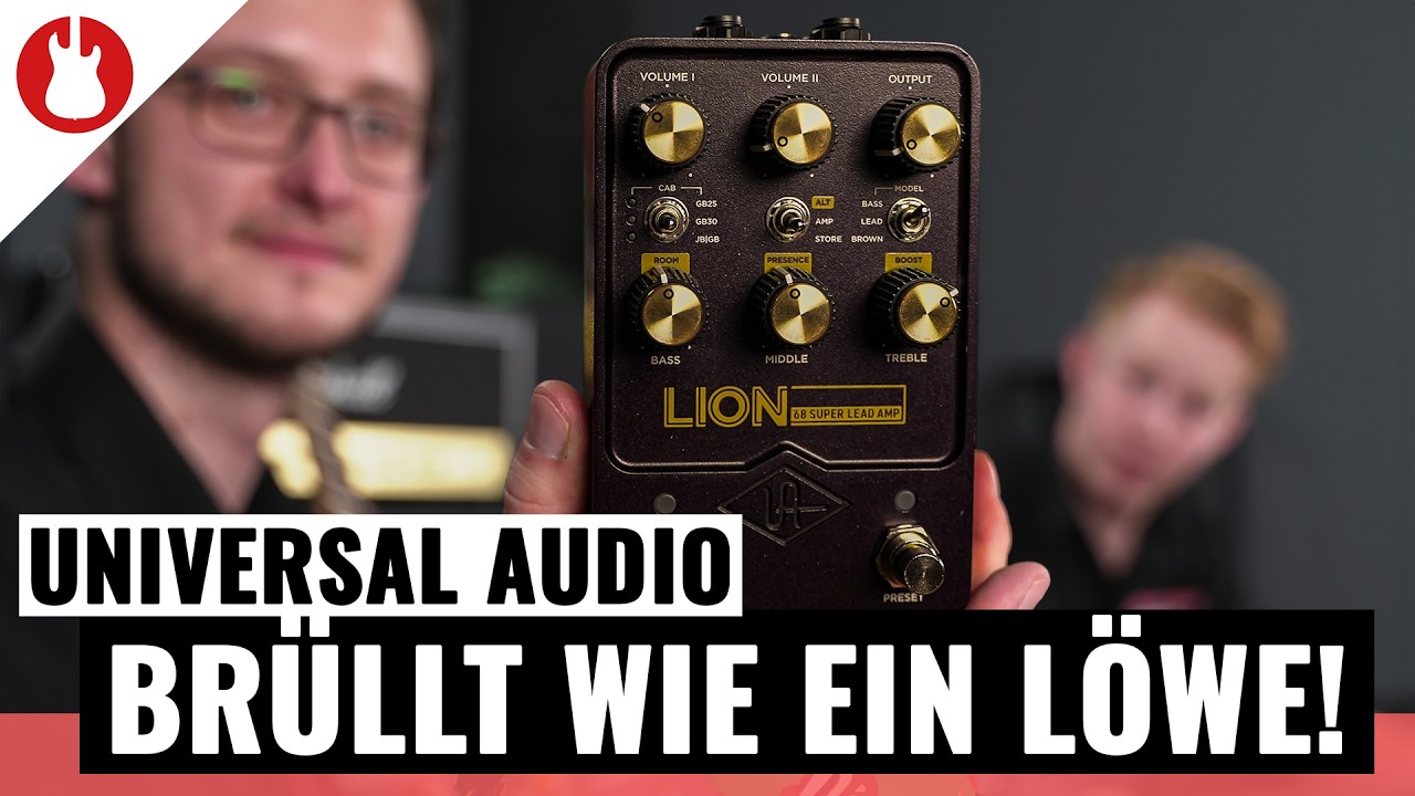 Universal Audio Lion '68 | Der legend&auml;re Plexi Sound im Pedalformat | MUSIC STORE