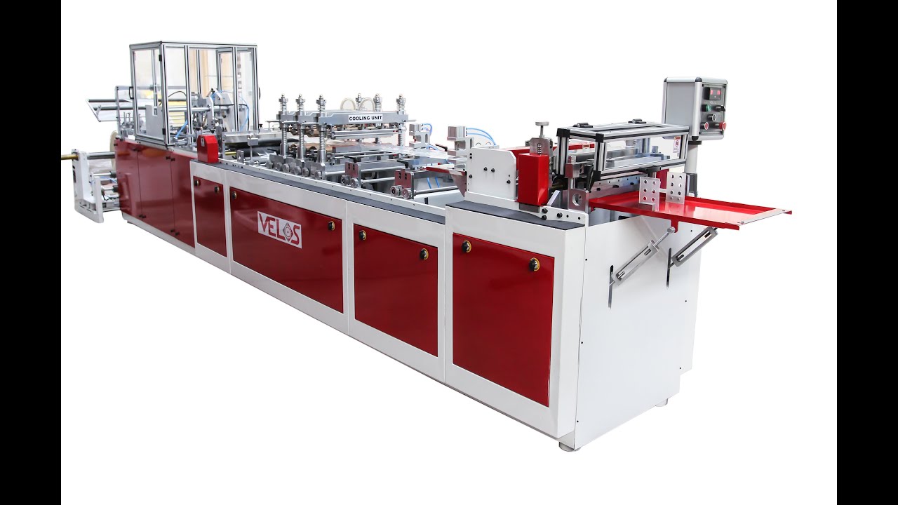 3 Side / Center Seal Pouch Making Machine – 250 Strokes/Min | Vishva Exim