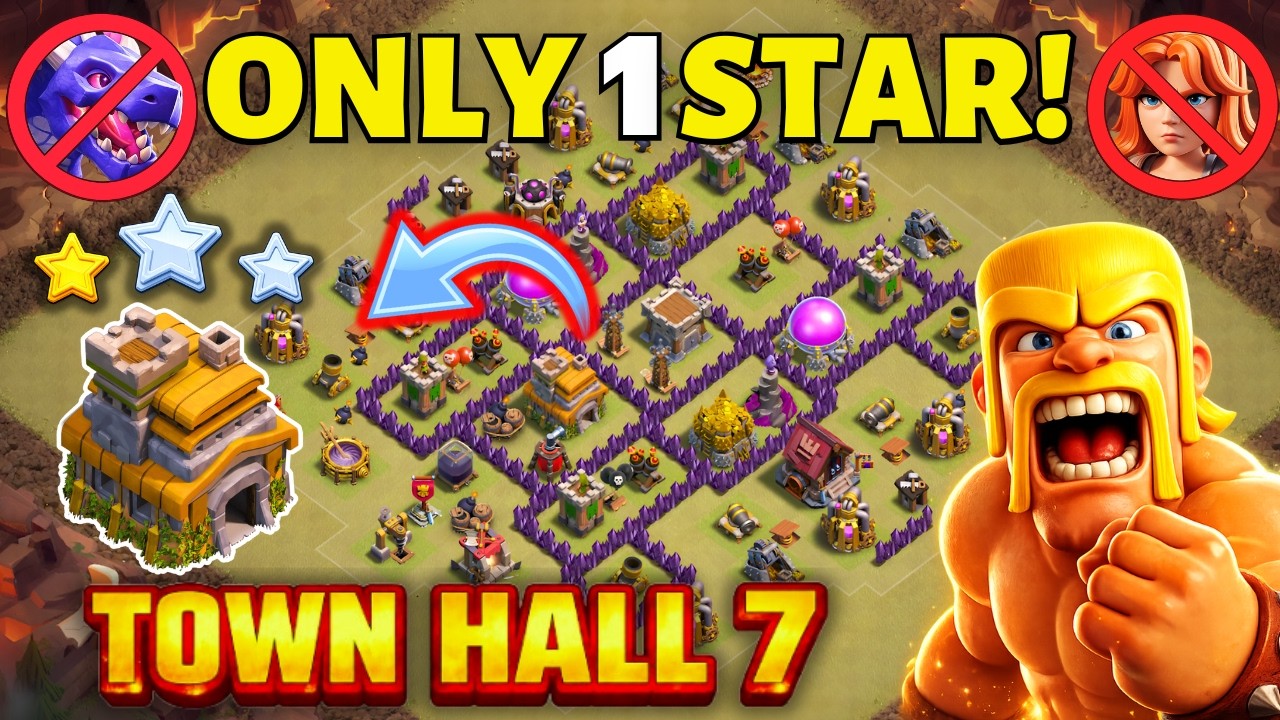 🏆 TOP 5 WORLD BEST TH7 War/Farm Base With Link | Th7 War Base With Link | Town Hall 7 Base | 2026