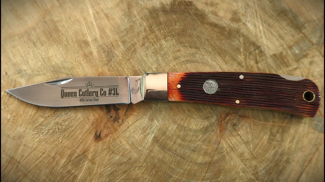 Queen Lockback in Amber Winter Bottom Bone