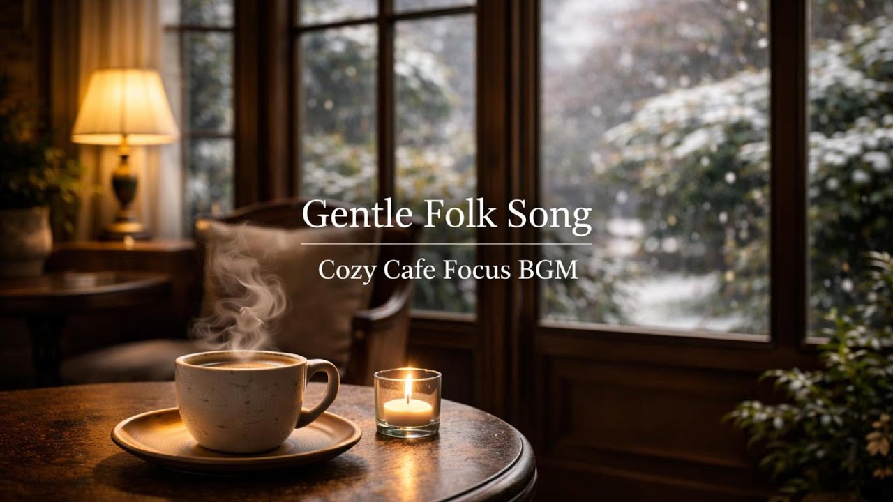 【作業・読書・リラックス／1H／歌あり】アイルランドの緑の窓辺｜やさしいフォークソング  Ireland Clover Window Garden  Gentle Folk Song Cafe BGM
