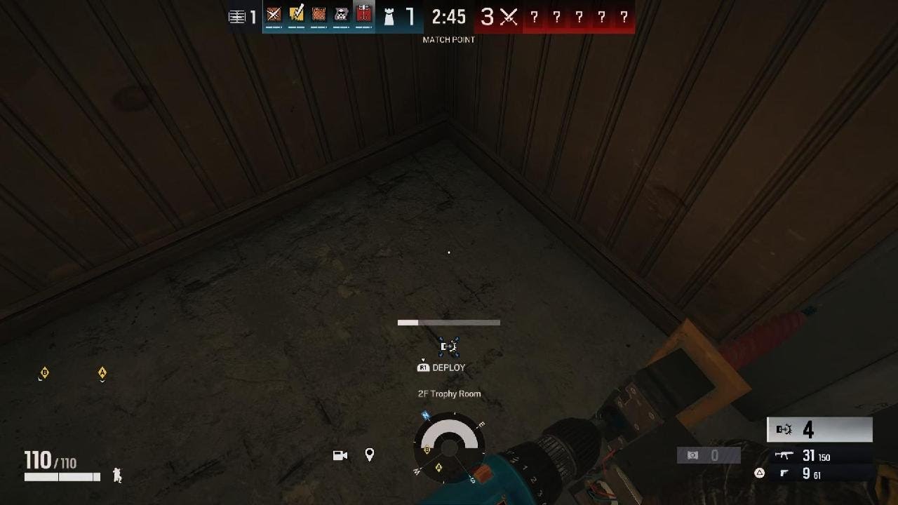 9-Kill OT Win on Fortress R6