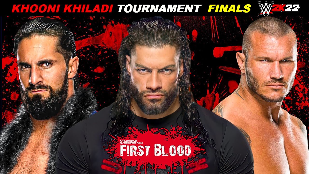 WWE 2k22 Live Stream - First Blood Tournament #3