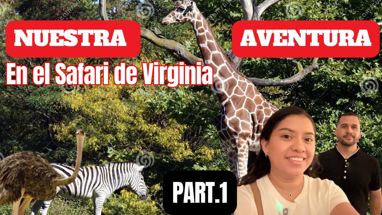 El SAFARI de VIRGINIA nos dejó SIN PALABRAS…¡Tienes que verlo! 🦓PART.1🔥