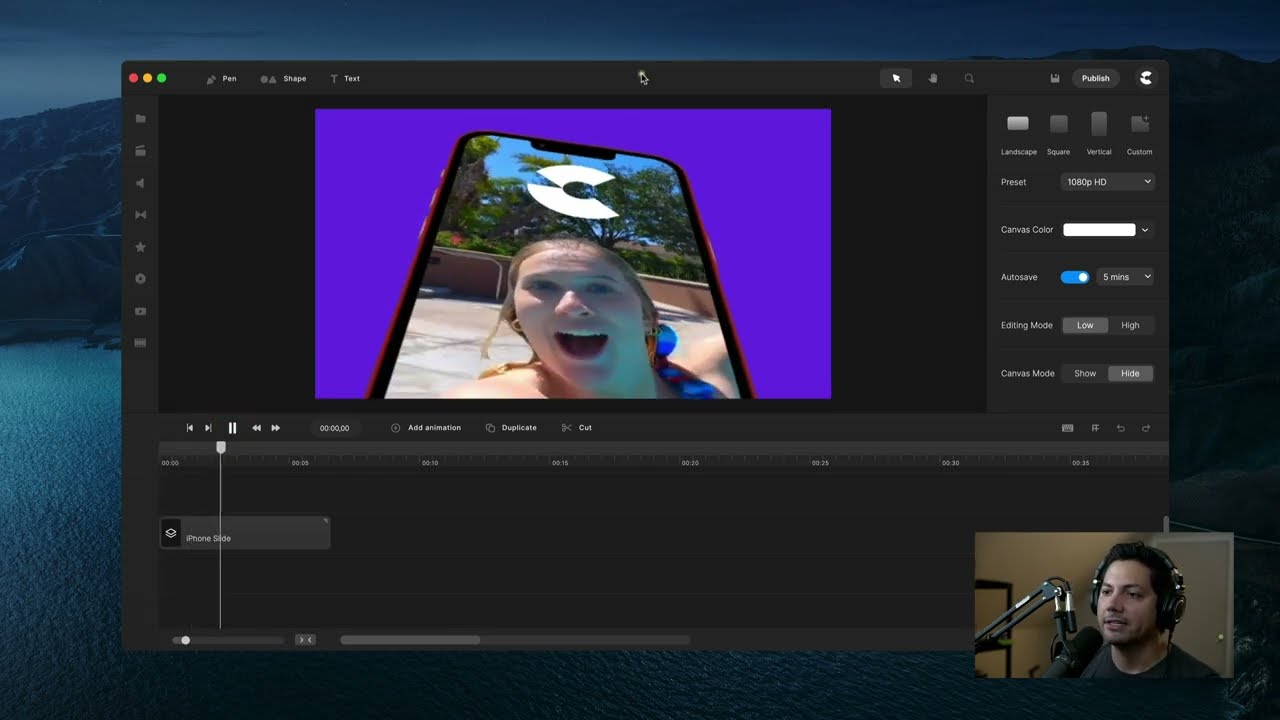 CreateStudio - Mobile Slide Rotate Tutorial (Custom Scene)