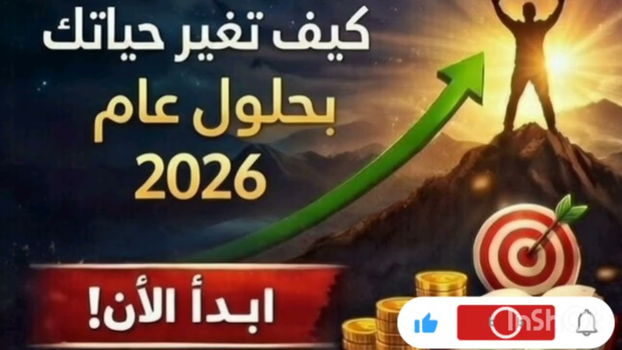  غير حياتك في 2026سر لم يخبرك بها أحد! اسمع قبل فوات الأوان. 🌟