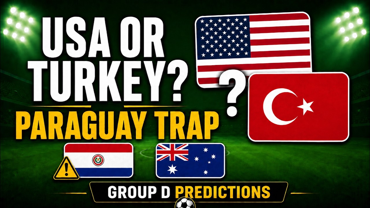 Predicting Every Game in Group D: USA, Turkey, Paraguay, Australia