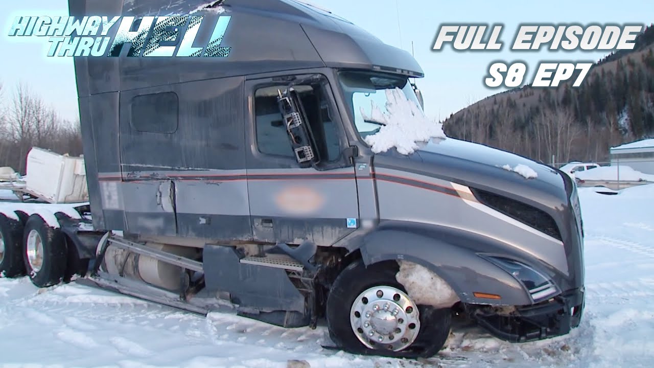50-Ton Rotator Clears the Road | Full Episode | S8 EP07 | Highway Thru Hell