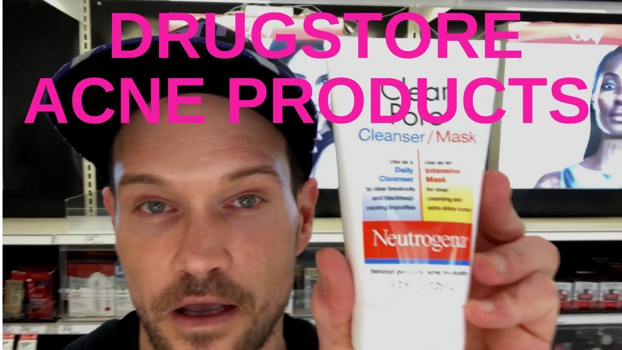 BEST ACNE PRODUCTS TO USE FROM THE DRUGSTORE