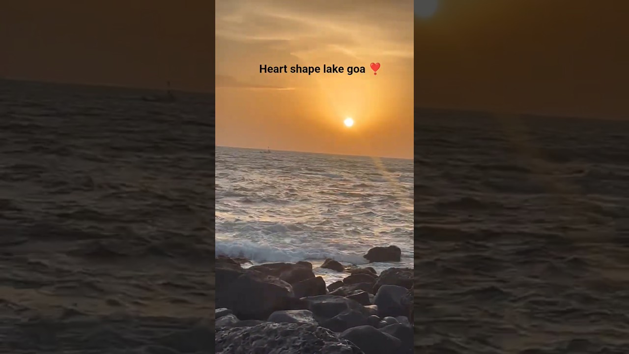 sunset on the beach 🌊🌅#goa #beach #sunset #nature #travel #photography #naturelovers #beachvibes