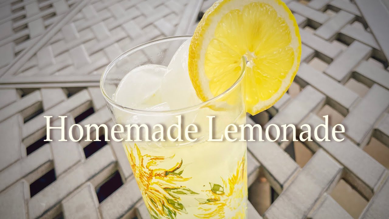 Homemade Lemonade Recipe