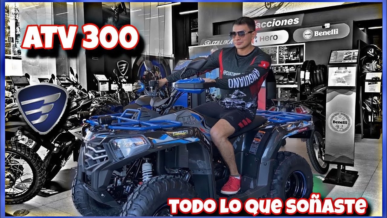 Nueva CUATRIMOTO ATV 300 ITALIKA Analizando cada detalle (LA MEJOR CUATRIMOTO MEXICANA)