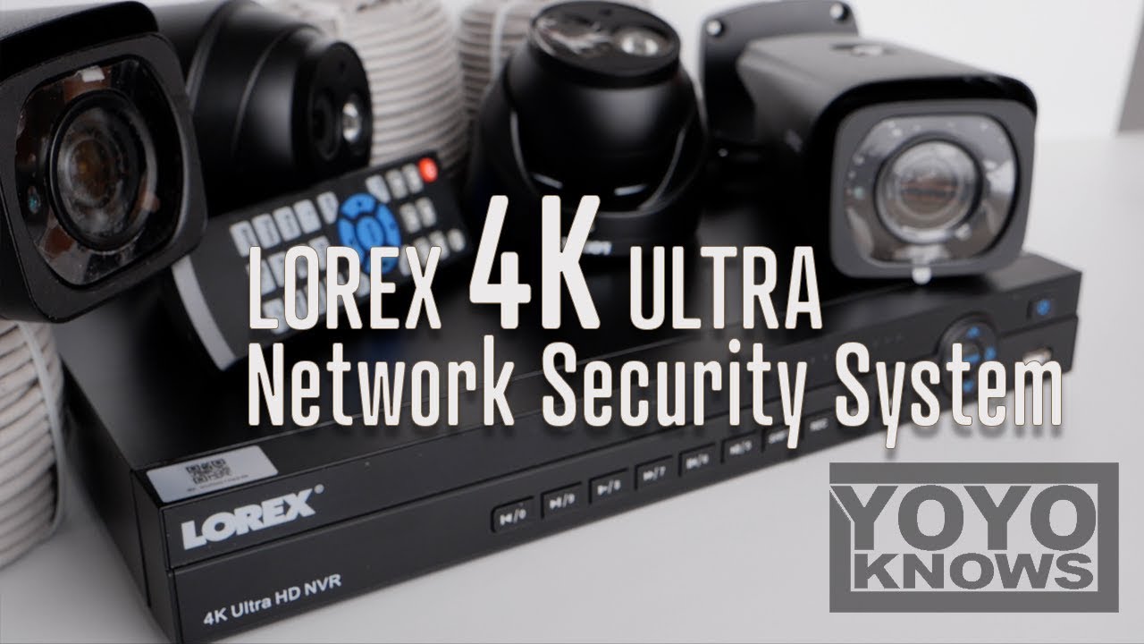 Обзор камеры видеонаблюдения Lorex 4K от Lorex NVR | Домашняя система безопасности PoE