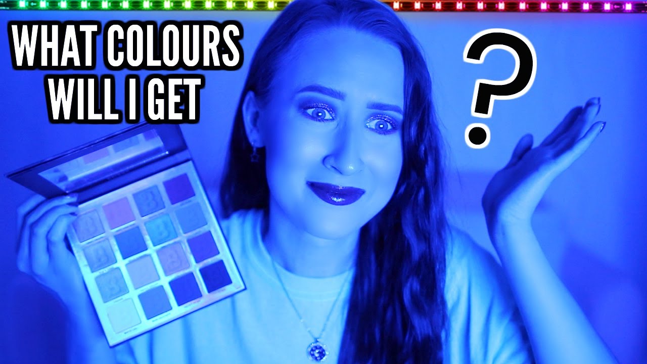 I Did My Makeup Under RED, GREEN & BLUE Led Lights... *LED LIGHTS MAKEUP CHALLENGE*