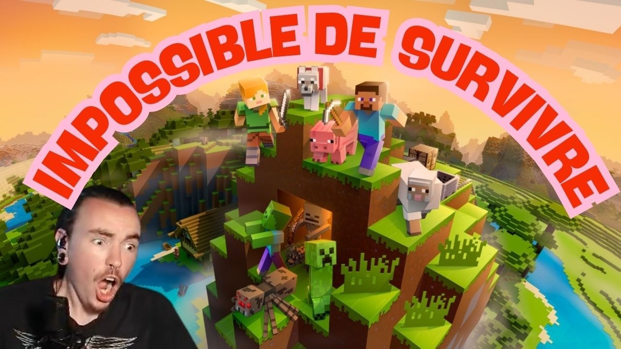 Je meurs TOUT LE TEMPS sur Minecraft… (Sanzo se moque de moi)