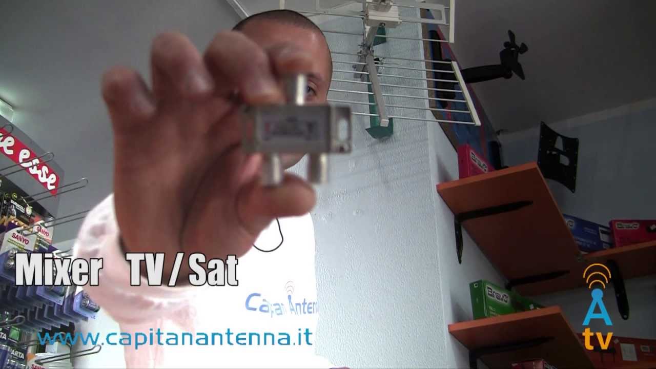 Digitale terrestre e satellitare su un unico cavo | Mixer TV/SAT