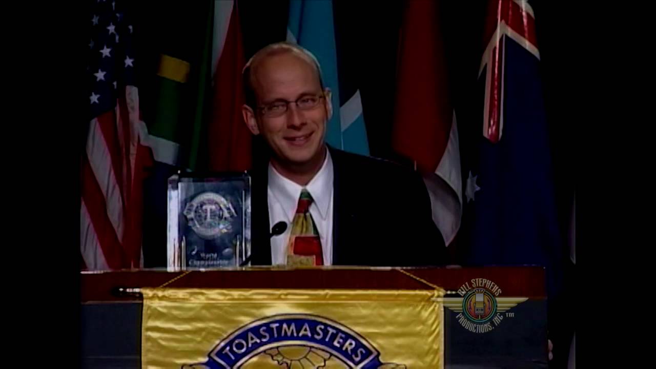 Toastmasters Winning Acceptance Speech Darren LaCroix