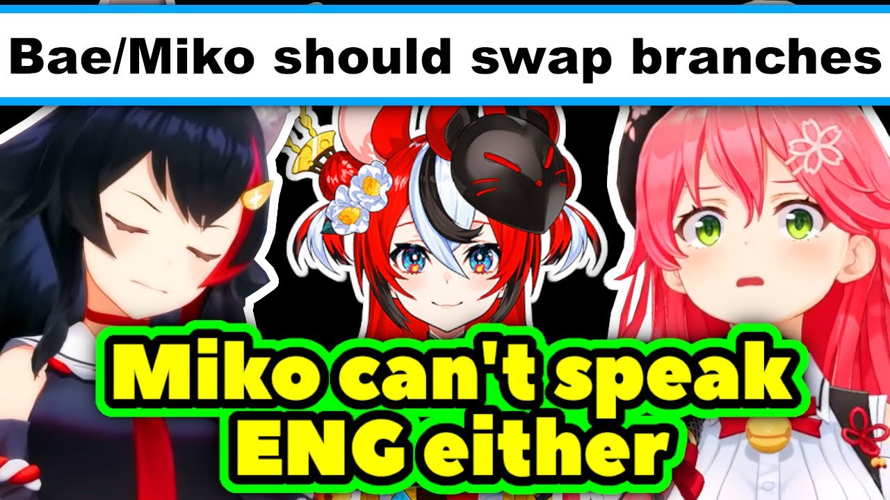 Miko's JP Fans Want Japanese Subtitles in Her Streams【ENG Sub / hololive】
