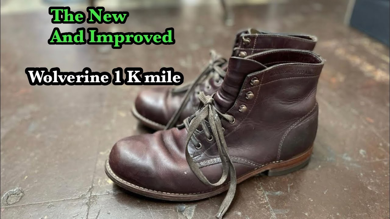 Wolverine 1000 Mile/ Improved #shoerepair #cobbler