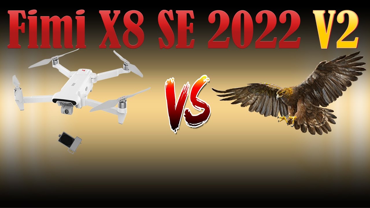 FIMI X8 SE 2022 V2 Review/test 🔍 And Eagle attack🦅 | Install Guide