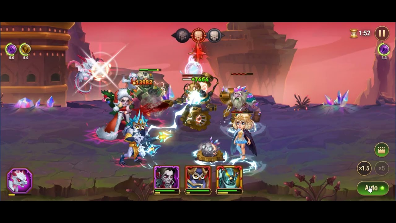 Hero wars- Forge of the perfect 3 heroes