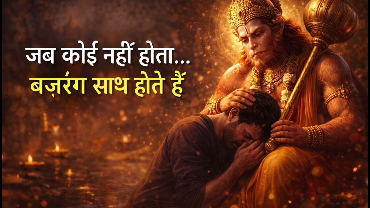 Jab Koi Nahi Hota… Bajrang Saath Hote Hain | Emotional Hanuman Bhajan | Rula Dene Wala Bhajan