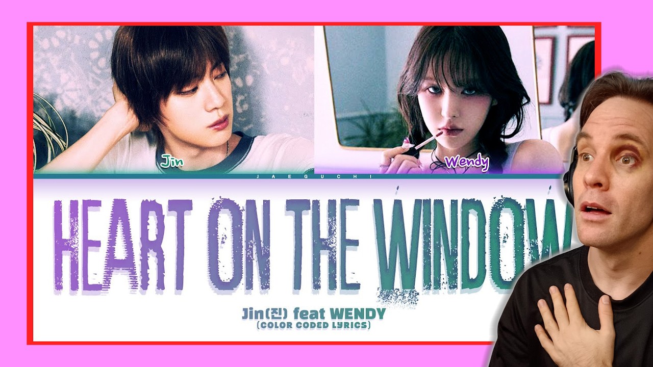 JIN (BTS) ft. WENDY – Heart on the Window | Their Voices Together?! 😮💜 | 1st Time Reaction