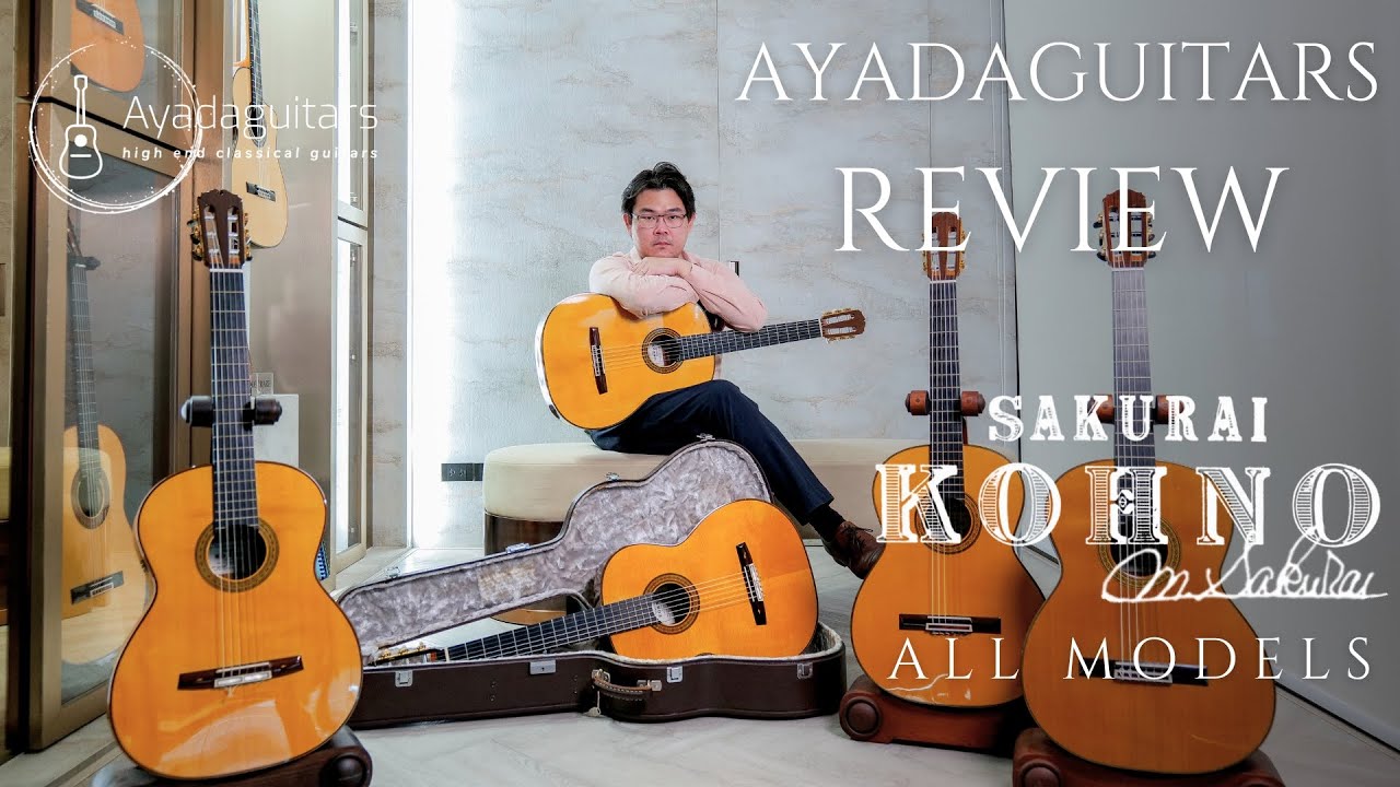 [Ayadaguitars] รีวิวกีตาร์คลาสสิค Sakurai KOHNO 
