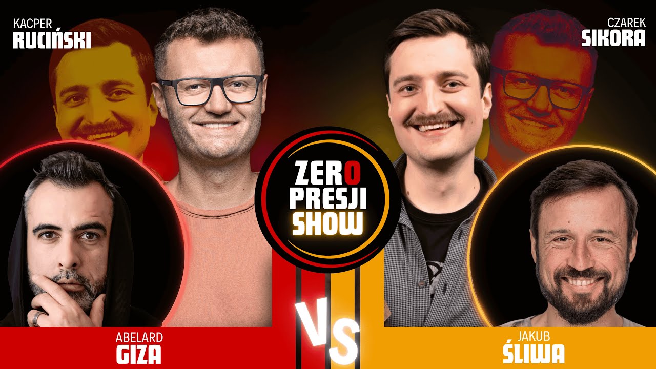 ZERO PRESJI SHOW #3 -  Ruciński, Sikora, Giza, Śliwa, Termos