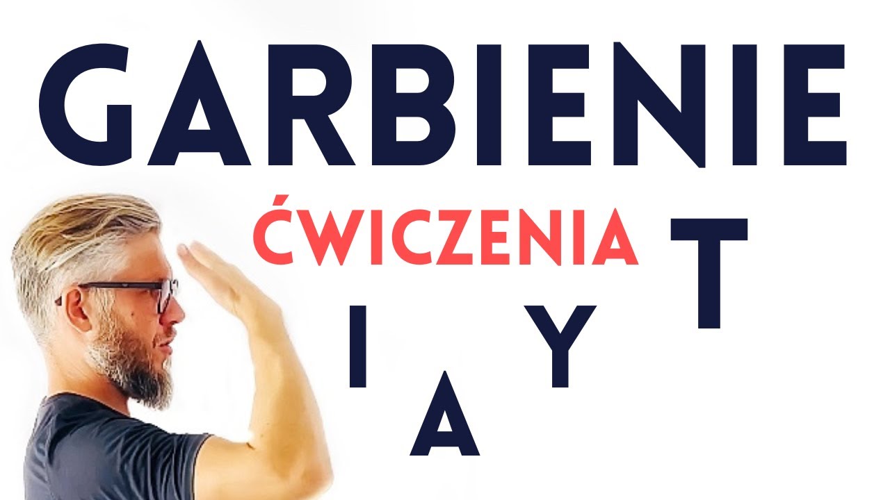 ĆWICZENIA NA plecy okrągłe, garbienie się, wdowi garb, ból karku - dr n. med. Marcin Wytrążek