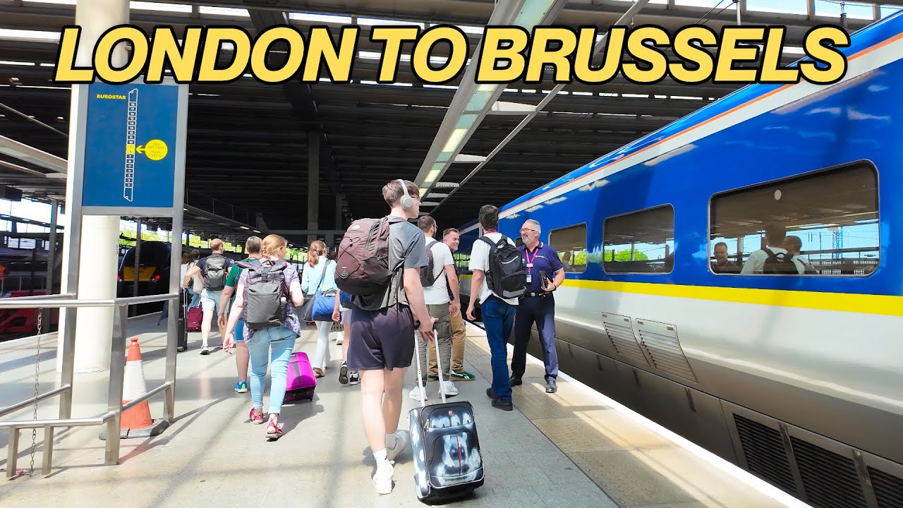 London to Brussels | Eurostar High Speed Rail Trip (2024)