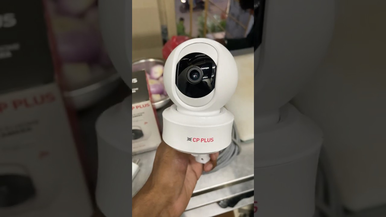CP PLUS WI FI CAMERA E41A-4MP wireless WI FI Home camera E41A-4MP #cameralink ￼